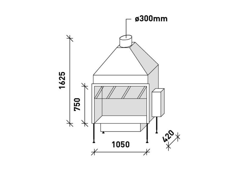 MF 1050-75 G 1S