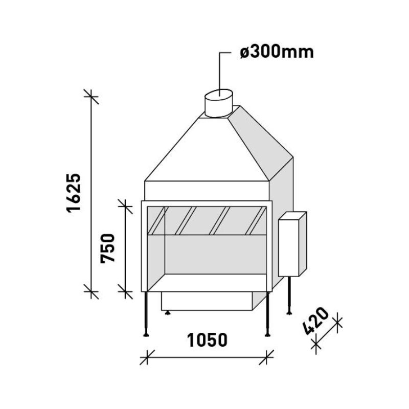 MF 1050-75 G 1S