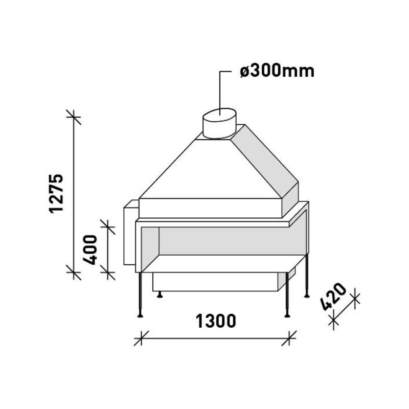 MF 1300-40 G 2S L/R