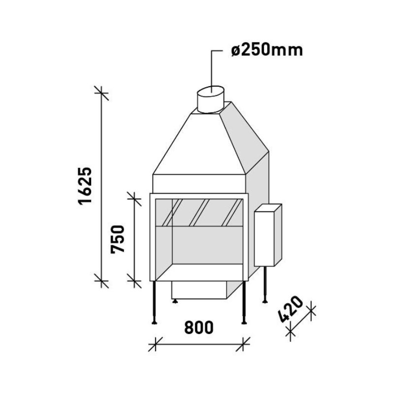 MF 800-75 G 1S