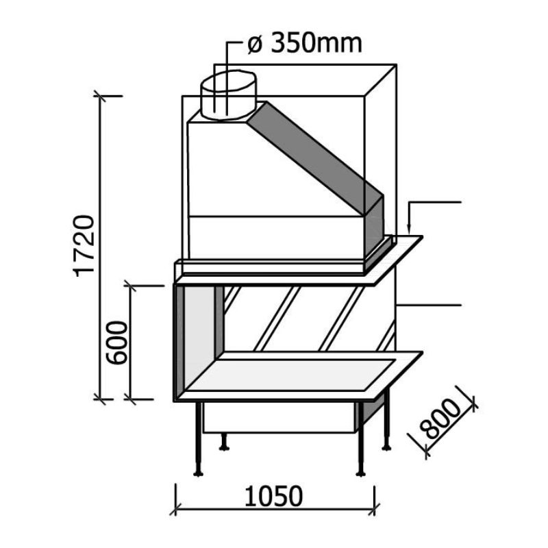 MF 1050-800-60 W 3S EXT