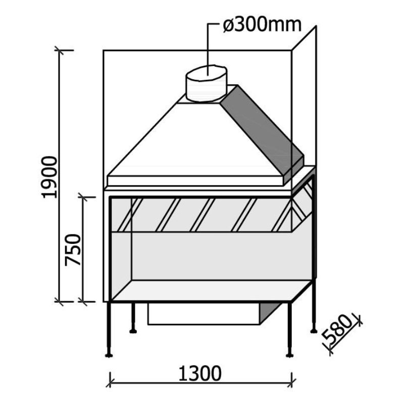 MF 1300-75 W 2S L/R