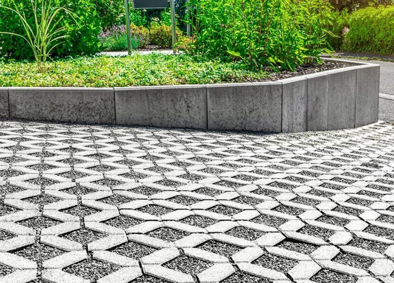 Rustic, Η-type, Pebble-shaped and Grass pavers