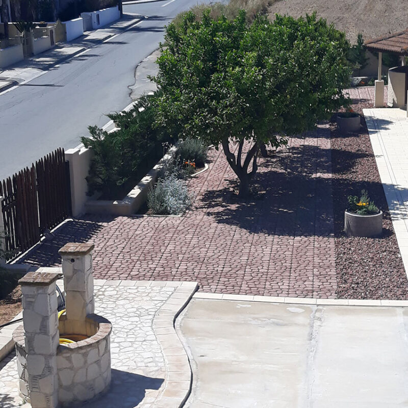 Rustic, Η-type, Pebble-shaped and Grass pavers