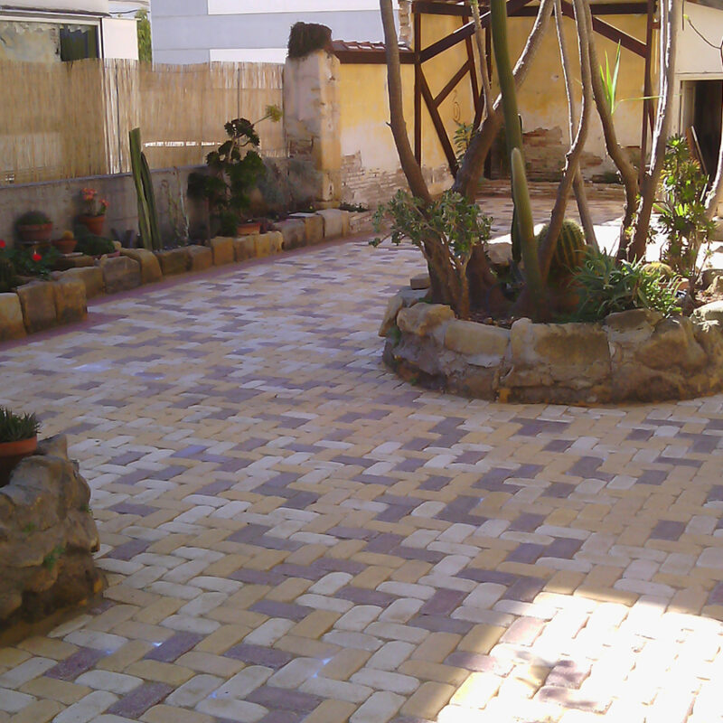 Split paver