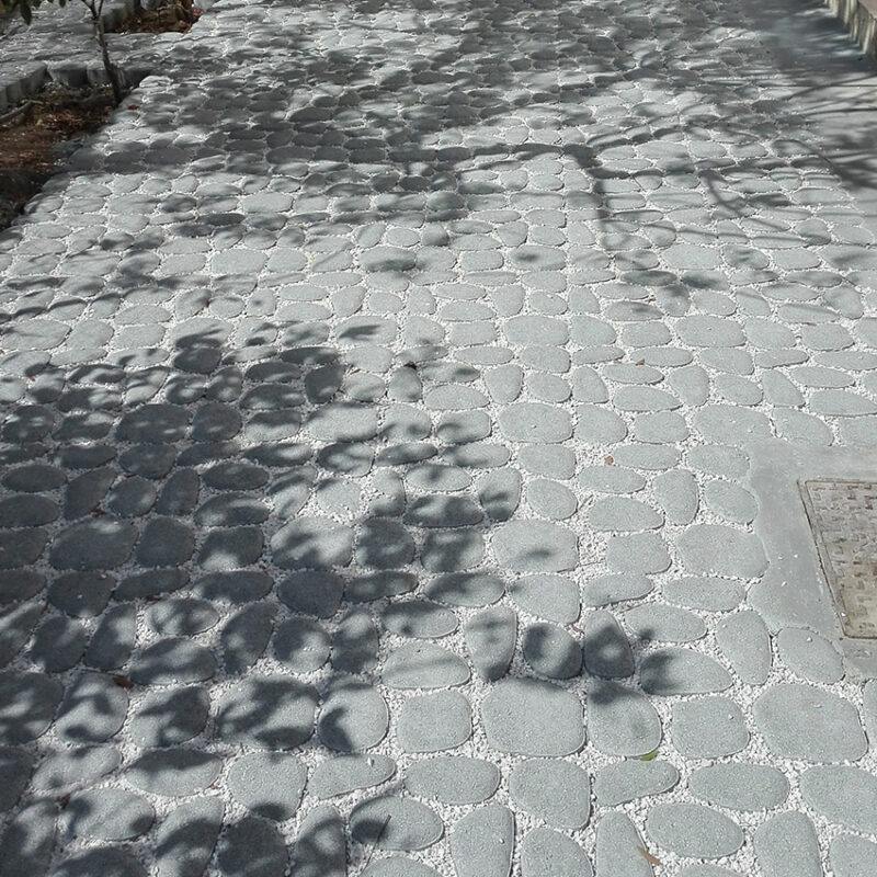 Rustic, Η-type, Pebble-shaped and Grass pavers