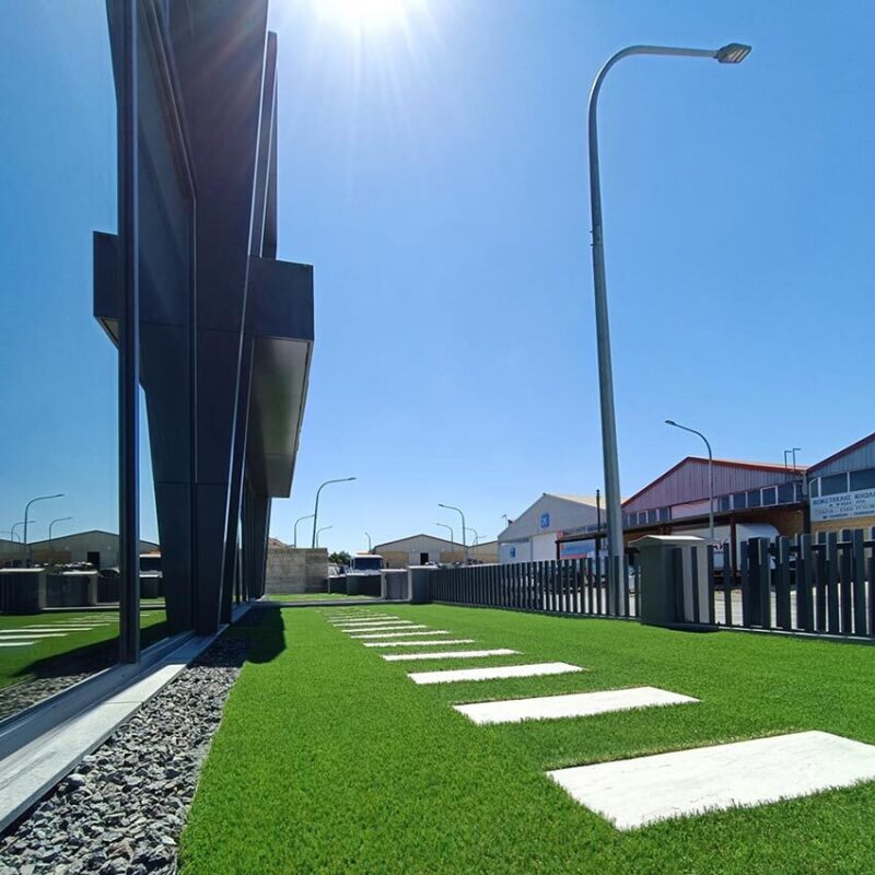 Rectangular garden steps