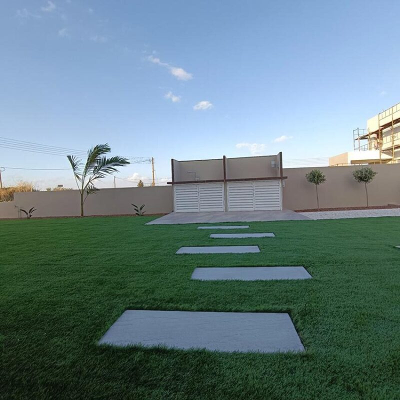 Rectangular garden steps