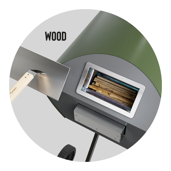 Wood refuelling