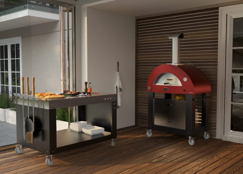 Domestic Hybrid Oven Wood and Gas Alfa Brio