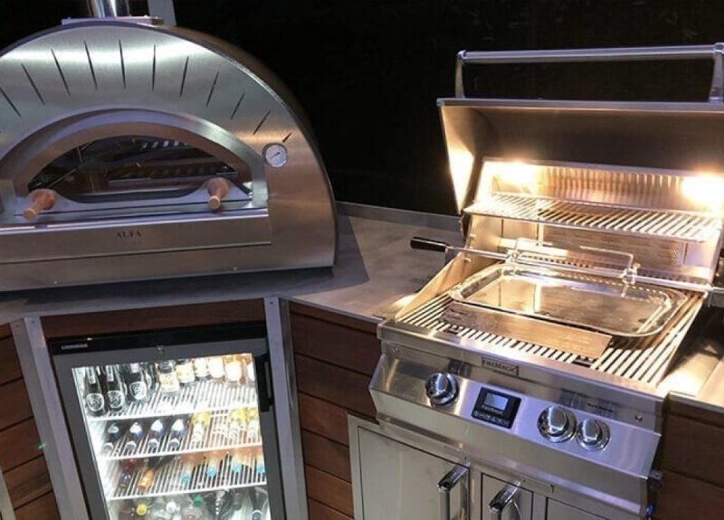 Domestic Hybrid Wood and Gas Oven Alfa Dolce Vita