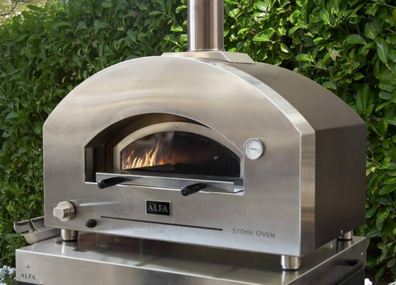 Domestic Hybrid Oven Wood and Gas Alfa Stone Oven