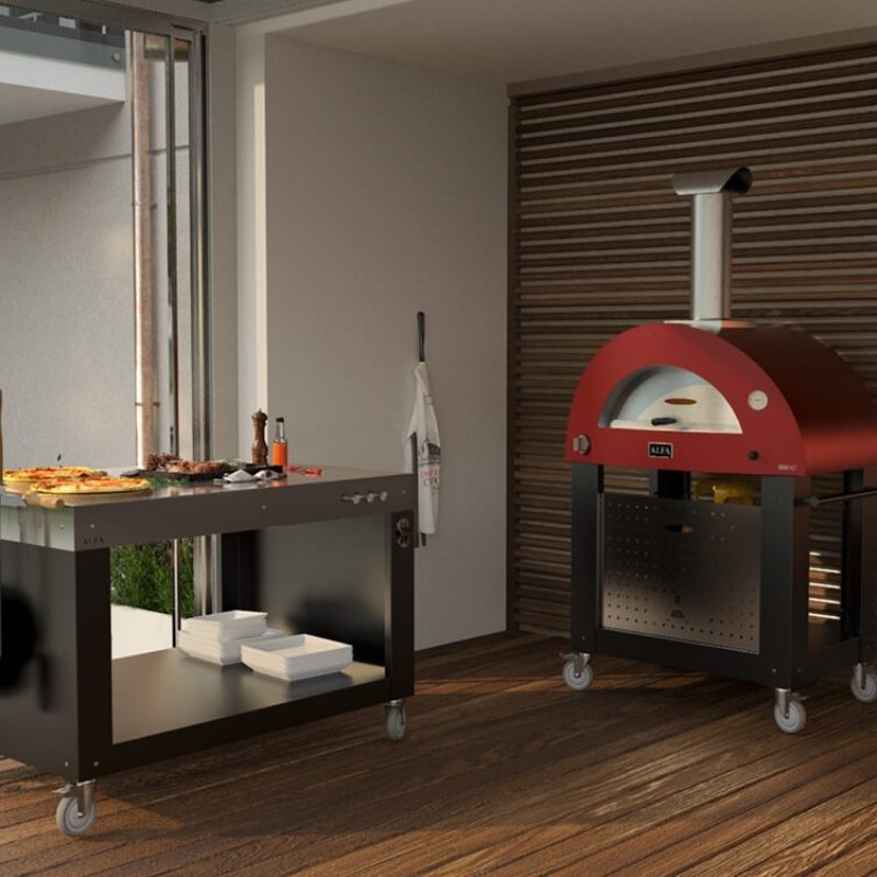 Domestic Hybrid Oven Wood and Gas Alfa Brio