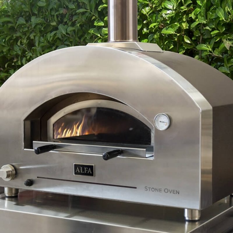 Domestic Hybrid Oven Wood and Gas Alfa Stone Oven