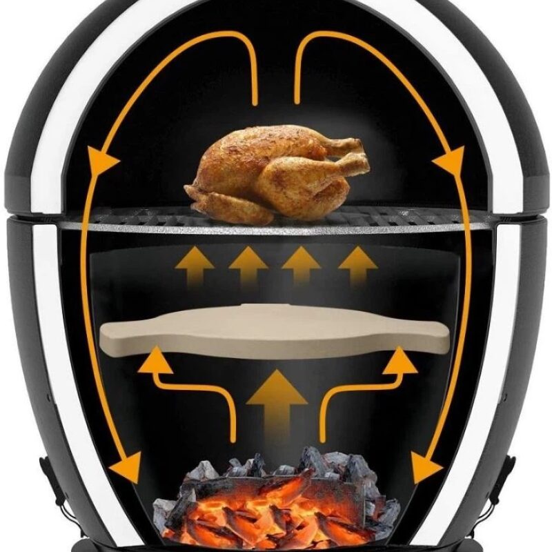 KAMADO Ceramic Heat Deflector 3 legs