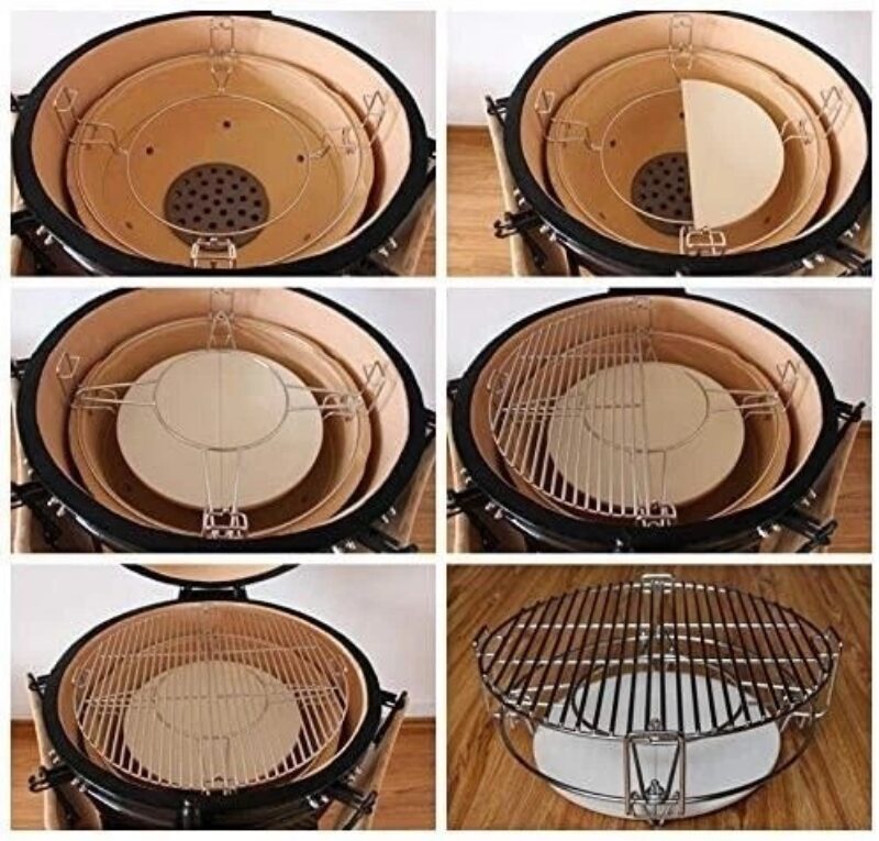 KAMADO Divide and Conquer Flexible Cooking System Daliko Enterprises