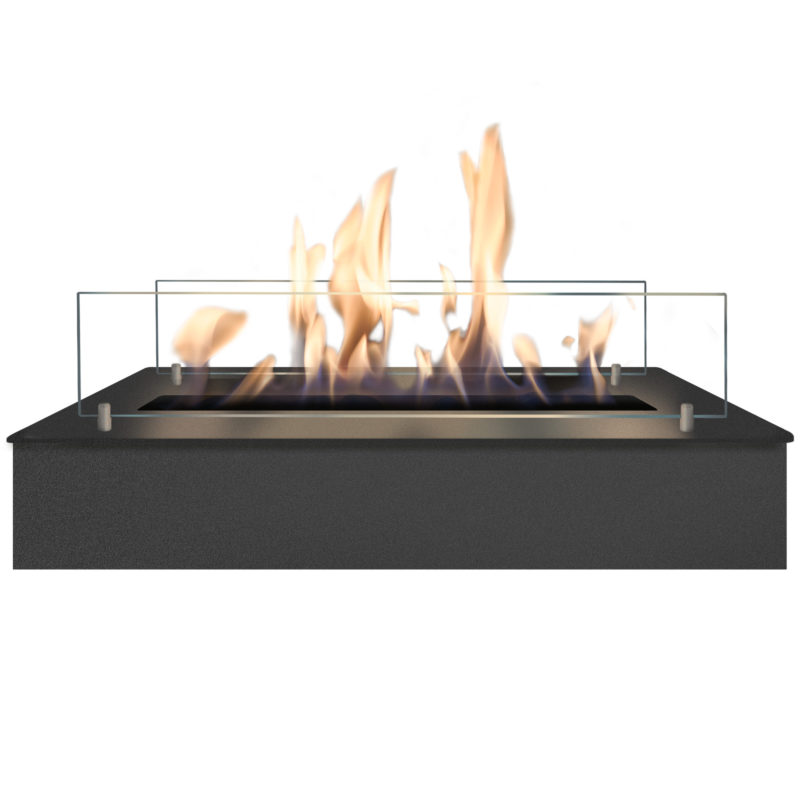 Built-in profile L, built-in fire (Silver/Black)