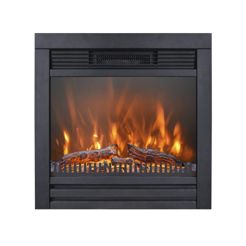 Lucius electric built-in fire