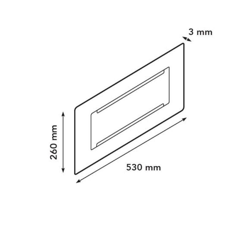 Built-in profile S, built-in fire (Silver/Black)