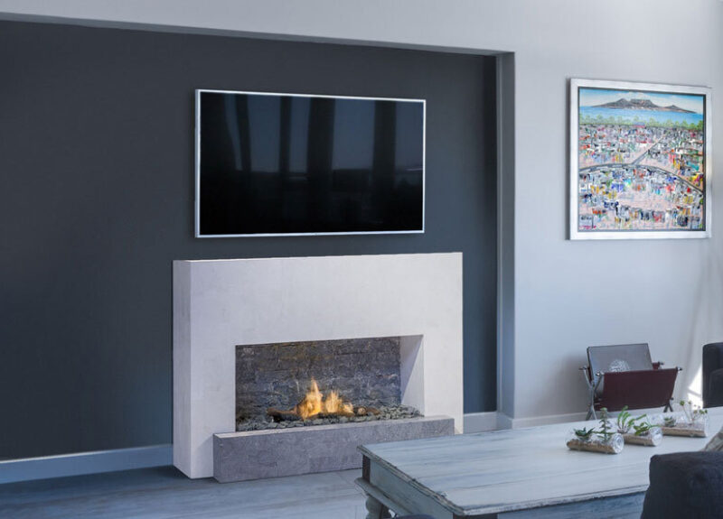 Santos, modern design fireplace