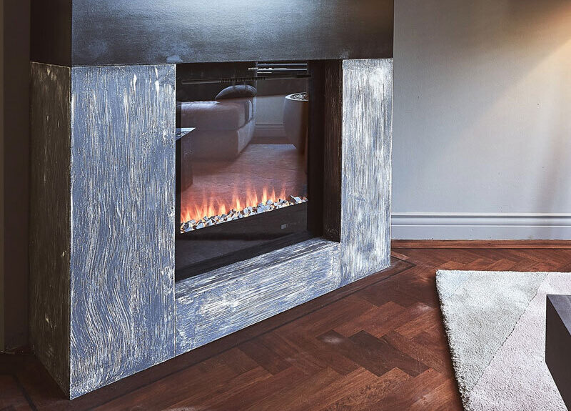 Trivero 70 electric built-in fire