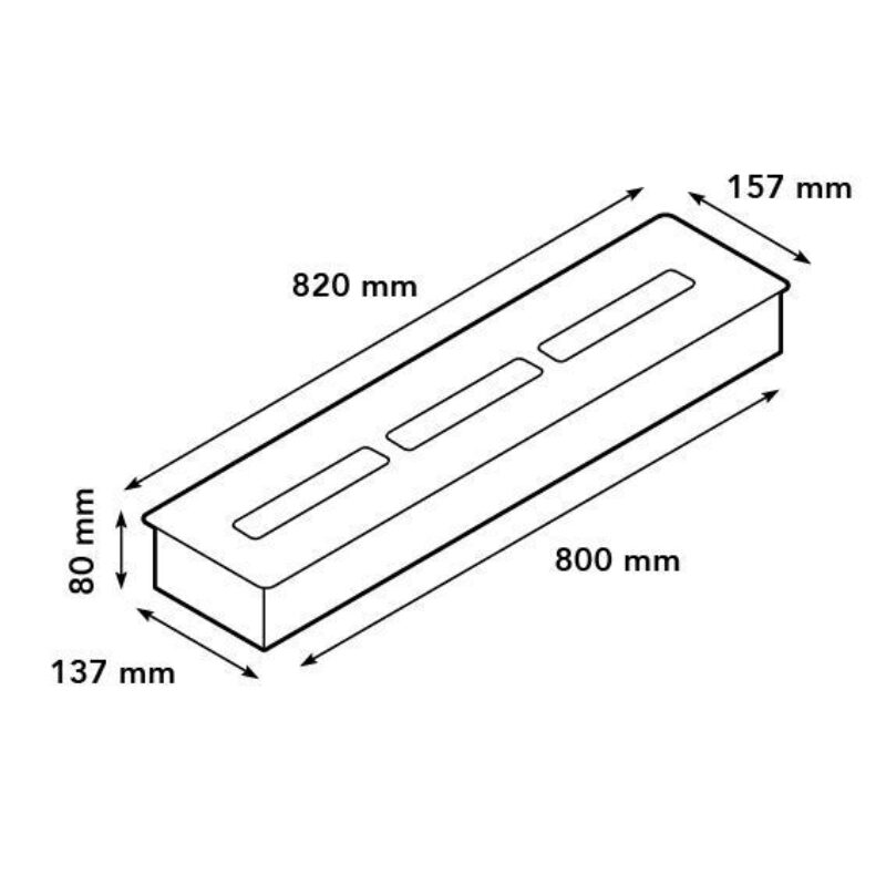 Bioethanol burner XL (8014LS)