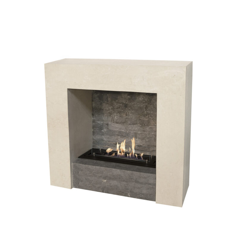 Milos, modern fireplace