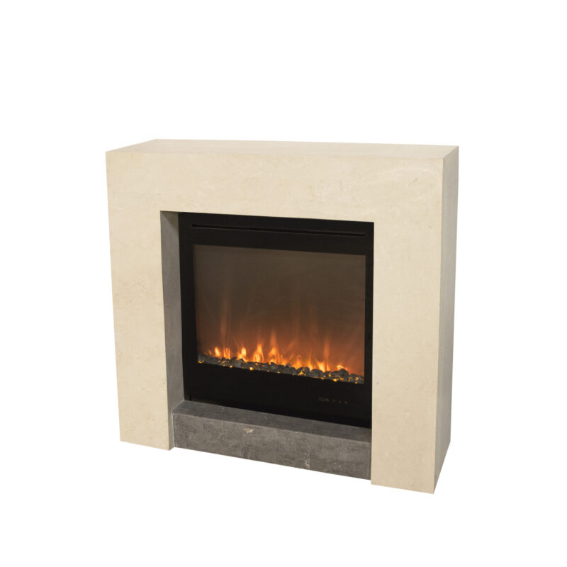 Milos, modern fireplace