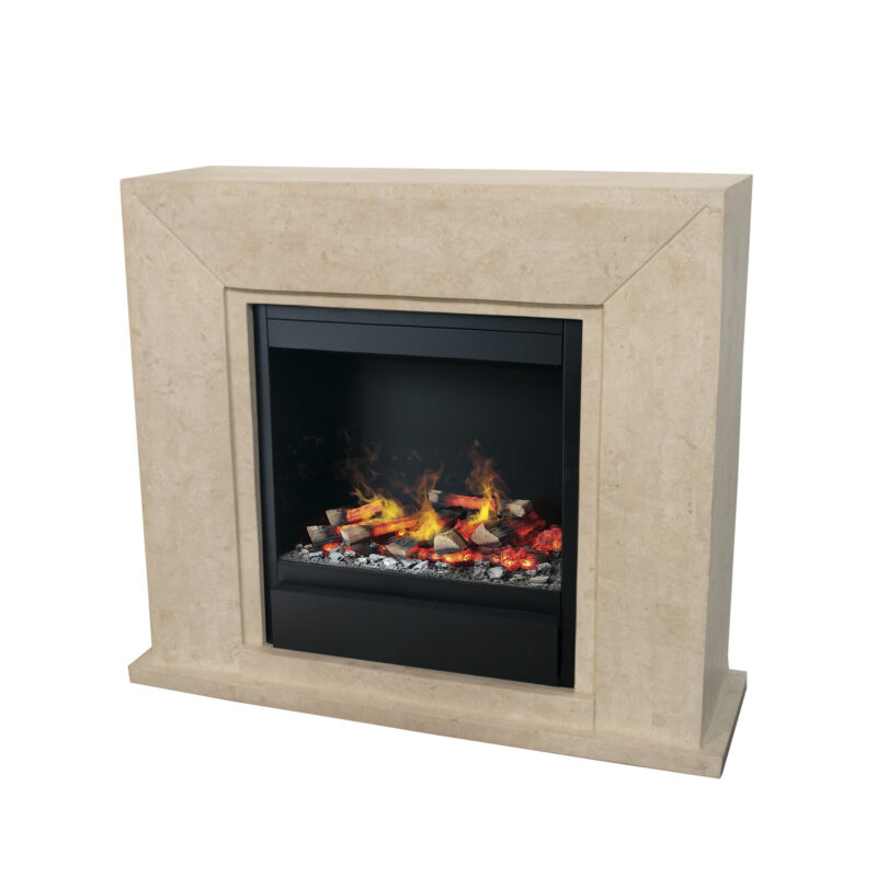 Nero, modern fireplace