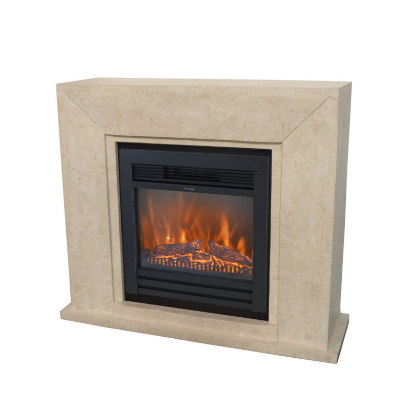 Nero, modern fireplace