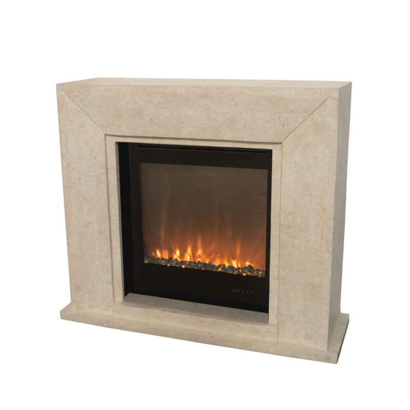 Nero, modern fireplace