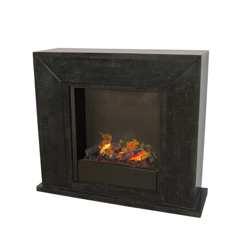 Nero, modern fireplace