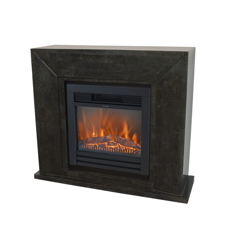 Nero, modern fireplace