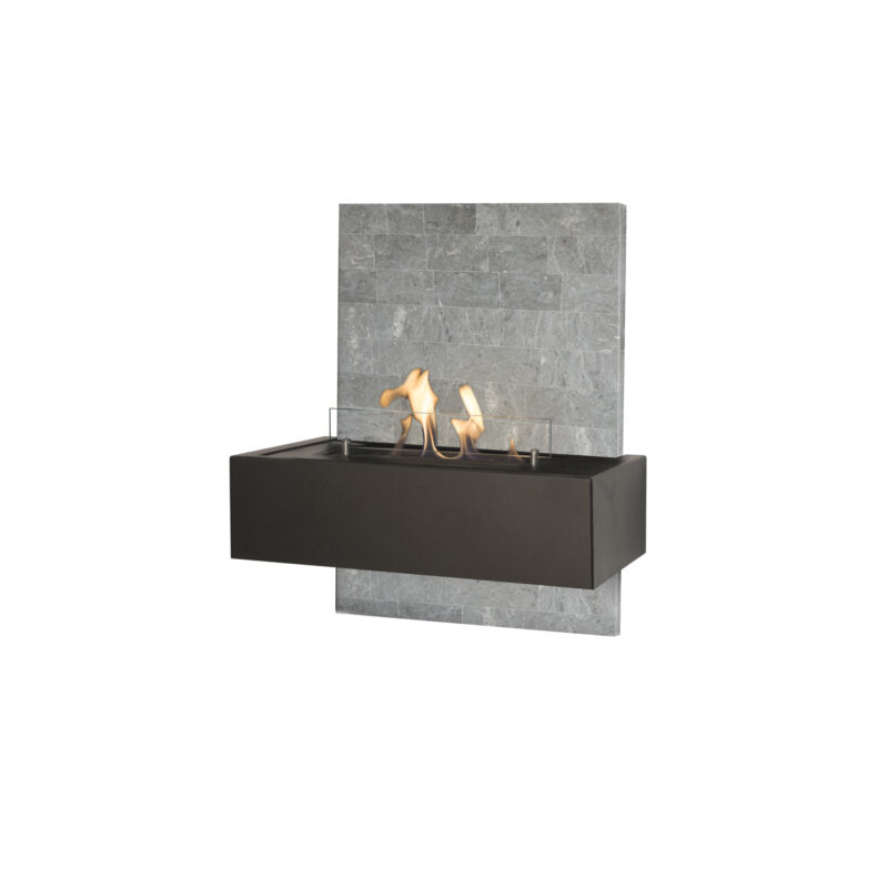 Quero wall fireplace