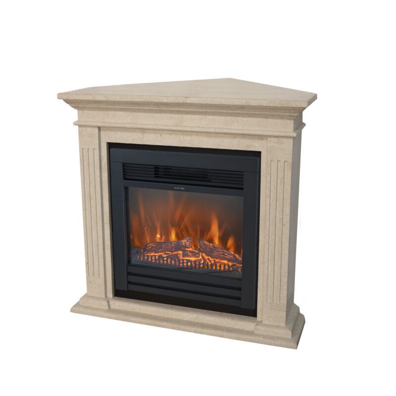 Cadiz Corner, classic corner fireplace