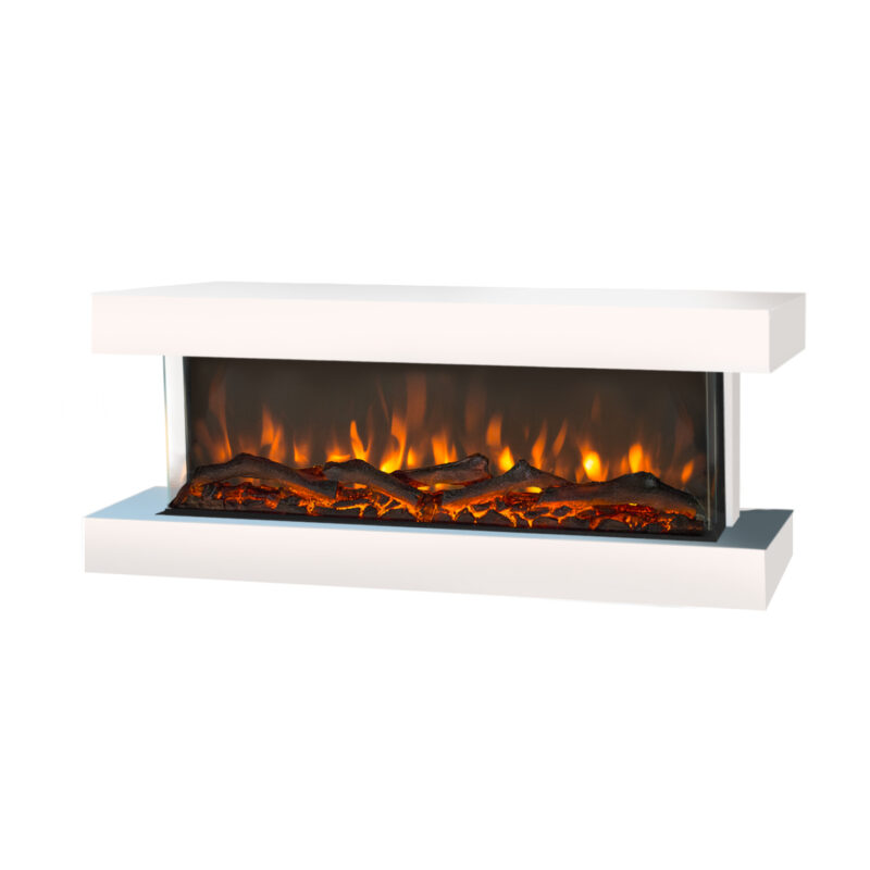 Disegno 3D LED S electric wall fireplace