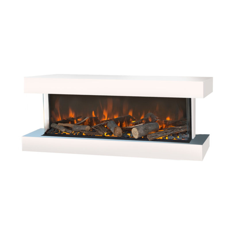Disegno 3D LED S electric wall fireplace