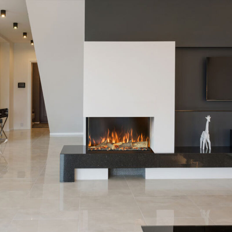 Electric fireplace inserts