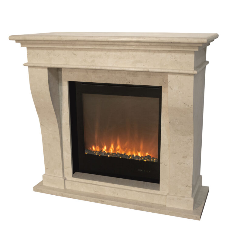 Kreta Mini, classic fireplace