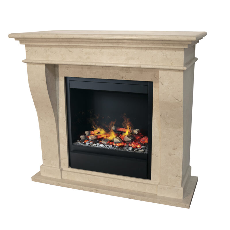 Kreta Mini, classic fireplace