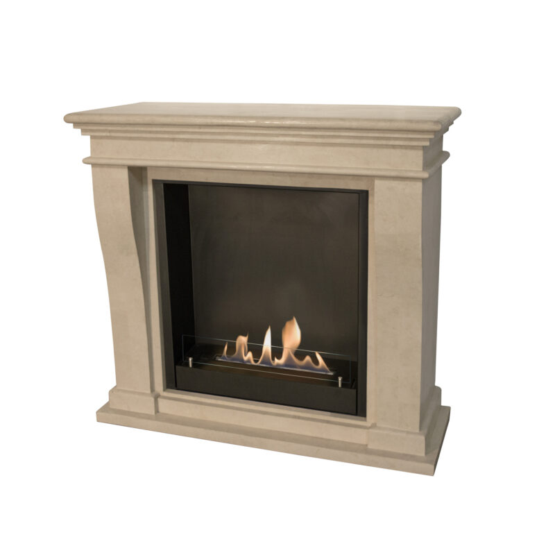 Kreta Mini, classic fireplace