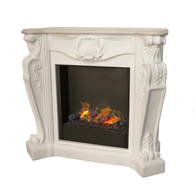 Louis, classic fireplace