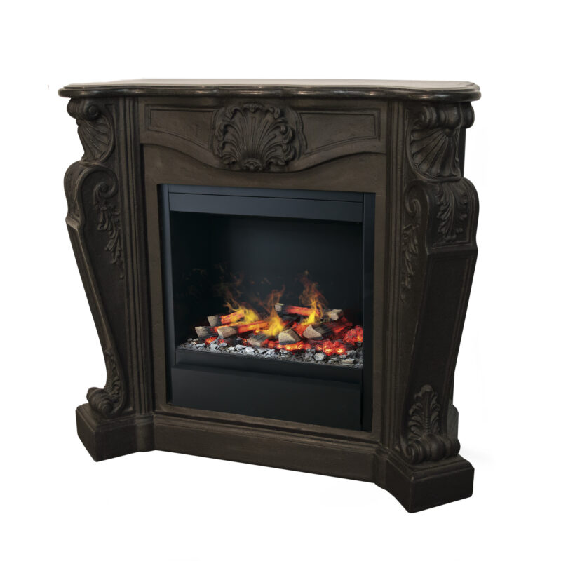 Louis, classic fireplace