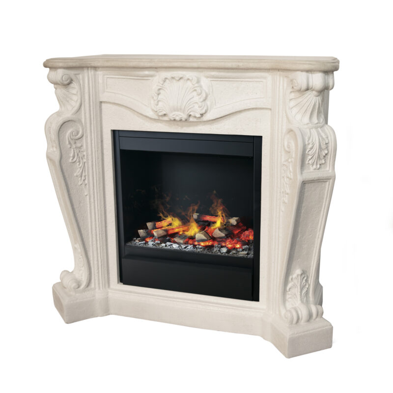 Louis, classic fireplace