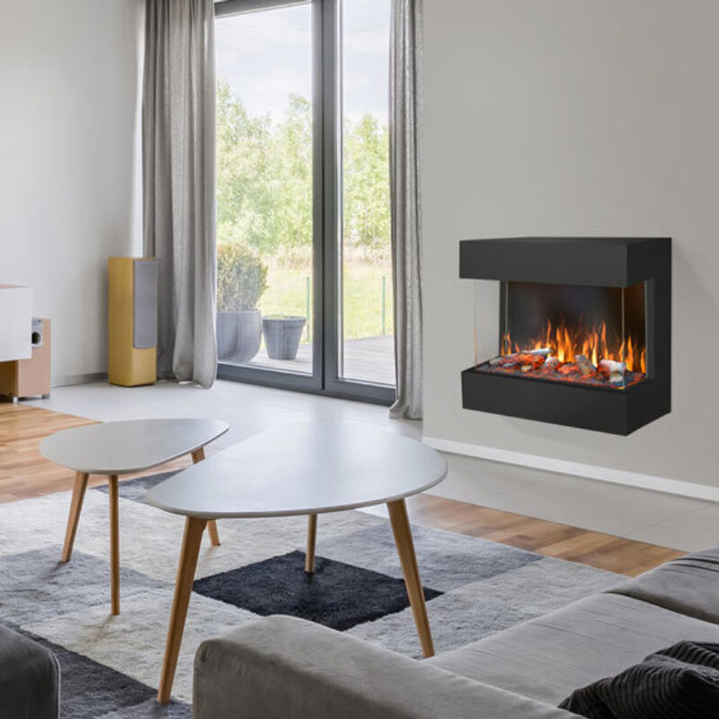 Castello smart wall fireplace