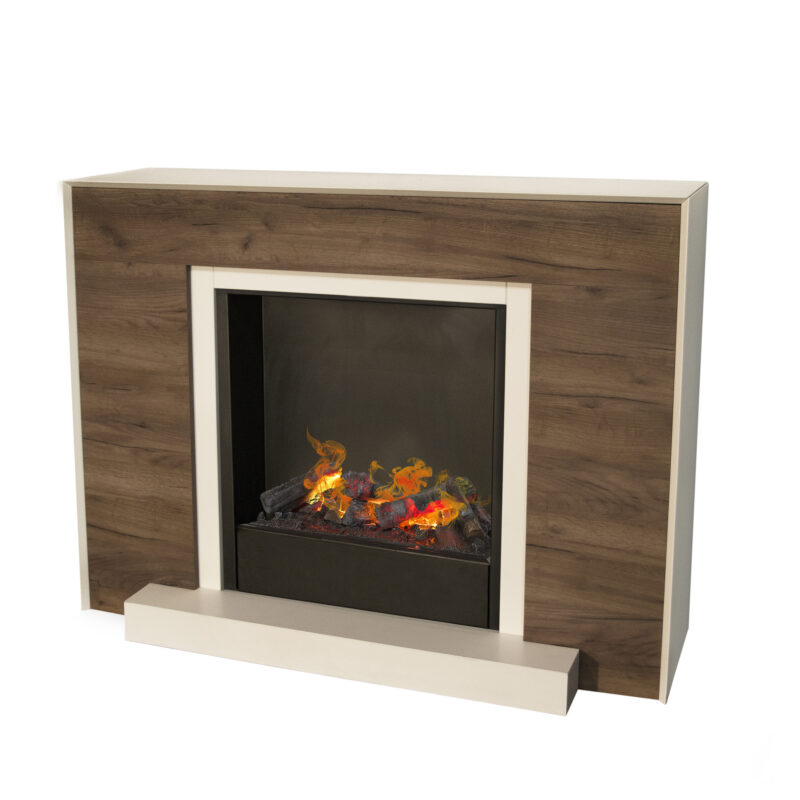 Marvik, modern fireplace