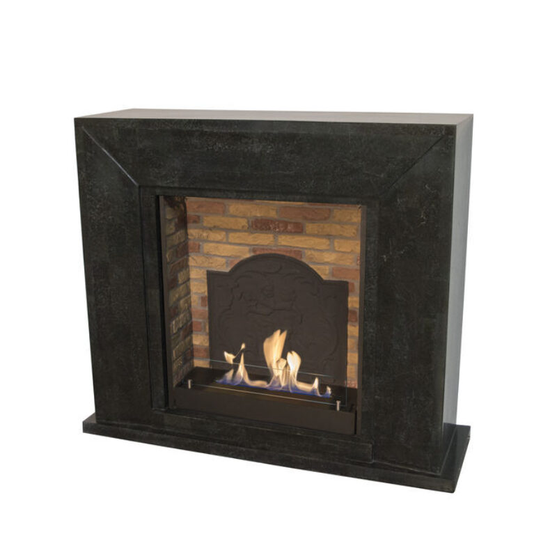 Nero, modern fireplace