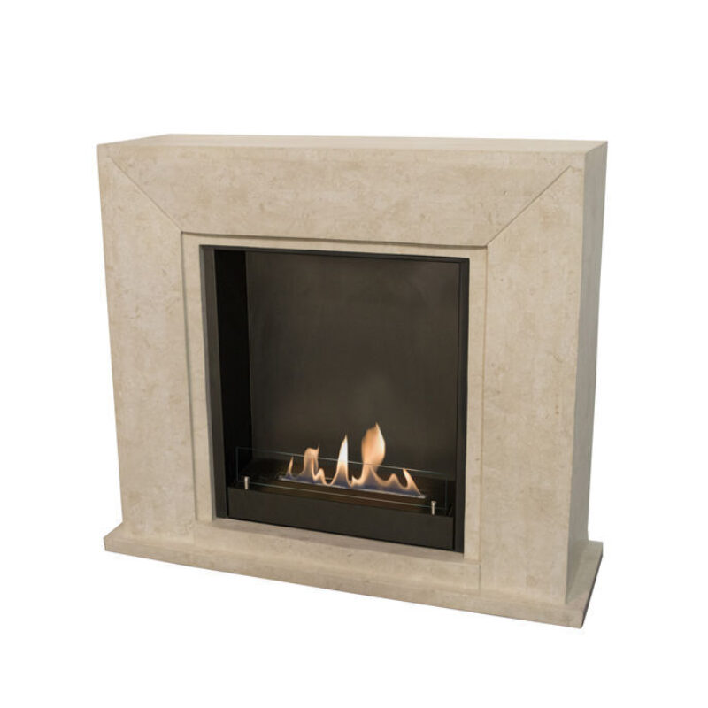 Nero, modern fireplace