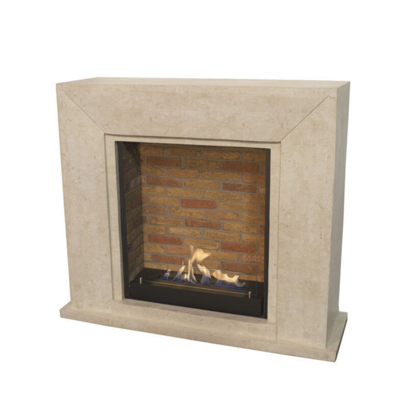 Nero, modern fireplace