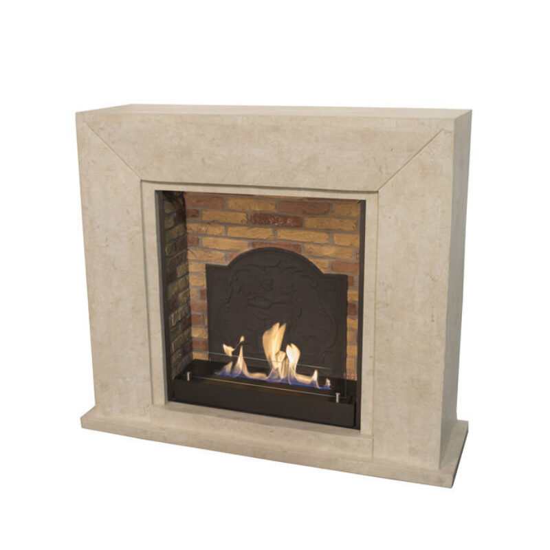 Nero, modern fireplace